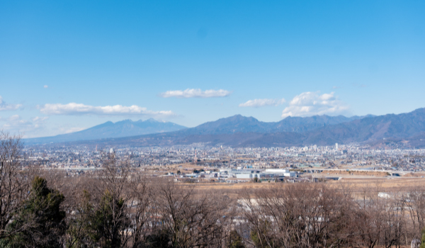 パノラマビューで季節感を堪能