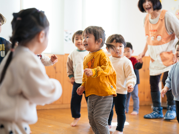 少人数制でアットホームな保育
